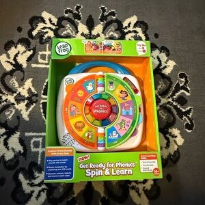 LeapFrog Spin & Learn Phonics Toy - Multicolor Educational Fun